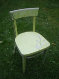 la chaise verte - AVANT /APRES